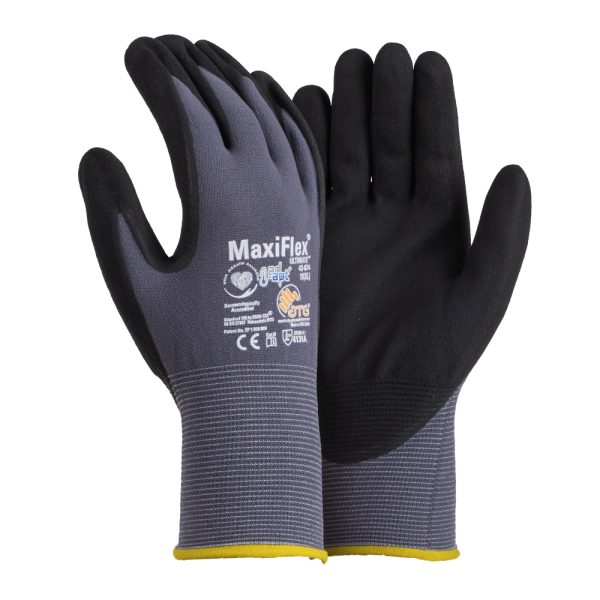 Maxiflex Palm Dipped Microfoam Nitrile Coated Gloves