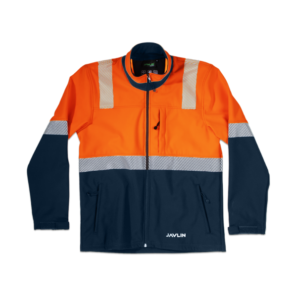 Hi Vis Two Tone Utility Softshell Jacket