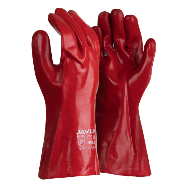 PVC Medium Weight Gloves - 35cm