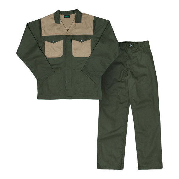 Two Tone Polycotton Conti Suit