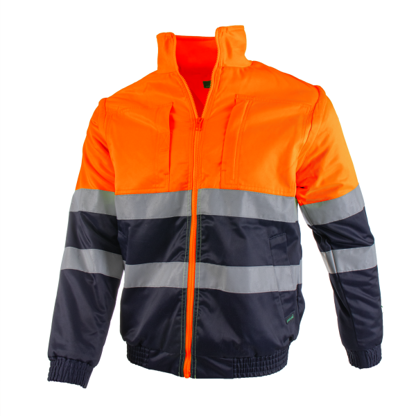 Hi-Vis Two Tone Bomber Jacket
