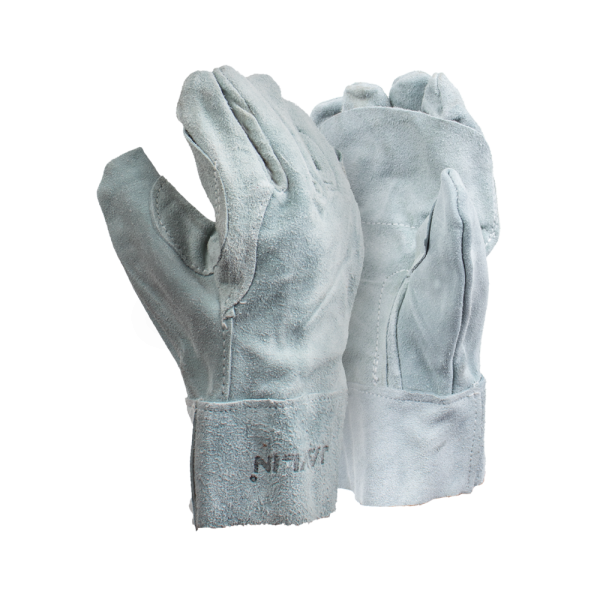 Premium Chrome Leather Apron Palm Gloves - 5cm Cuff