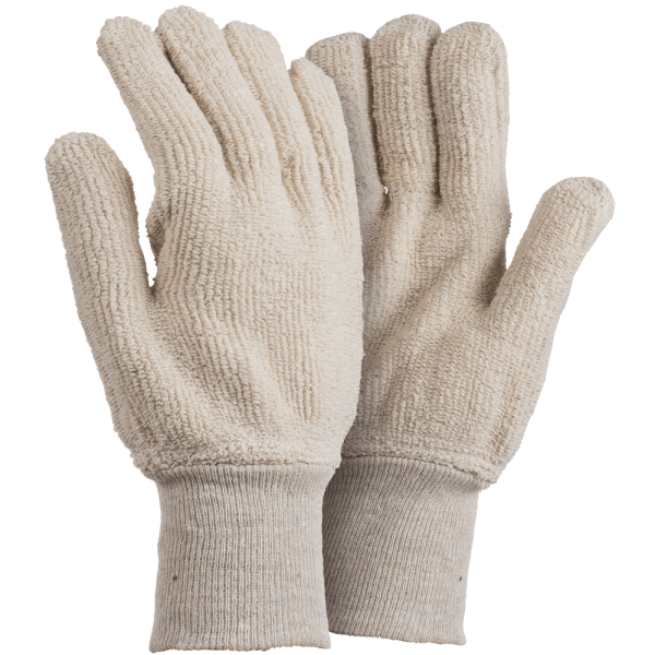 Towelling Knit Wrist Gloves